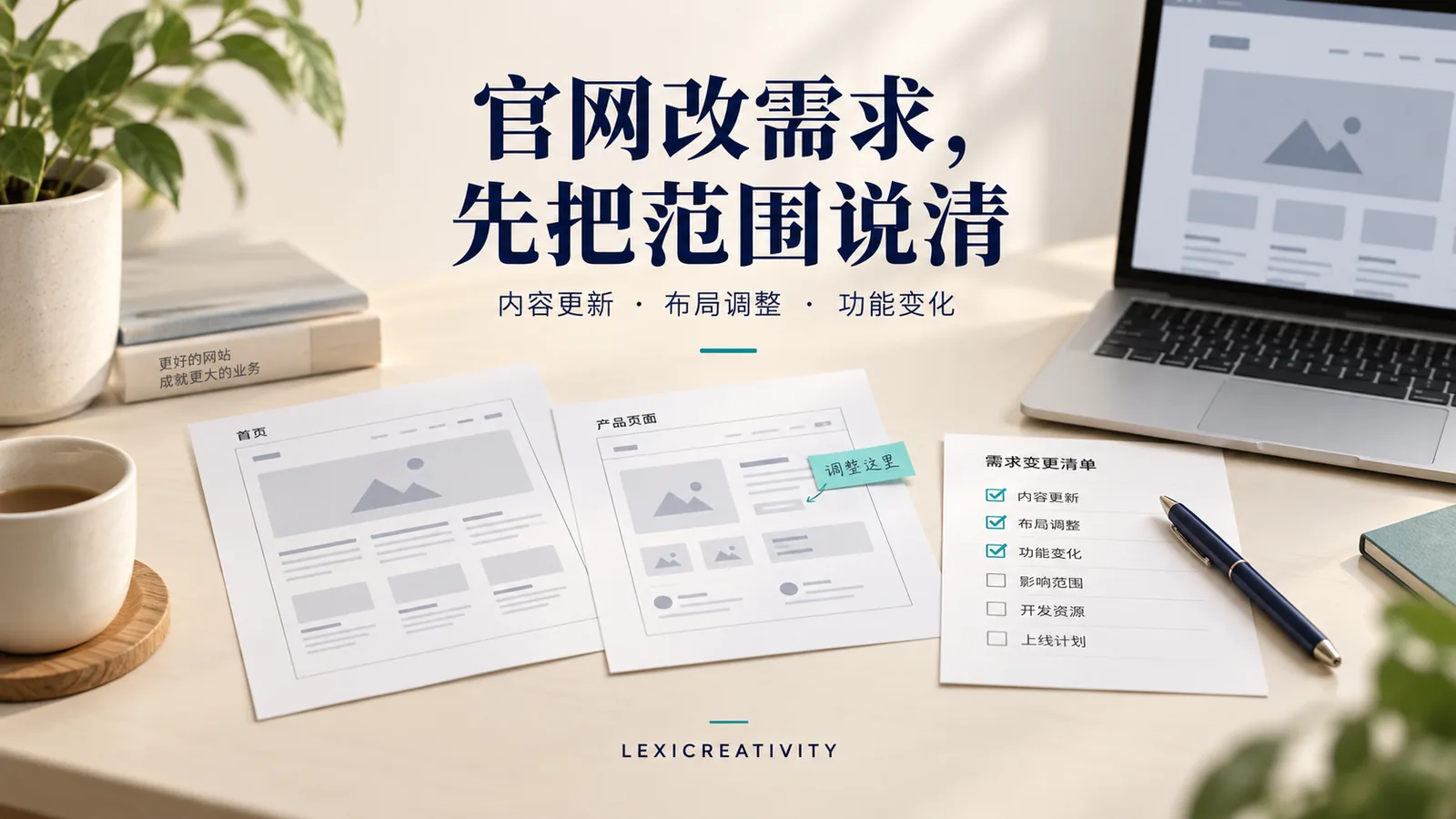 官网开发到一半要改需求，怎样确认范围，减少返工？