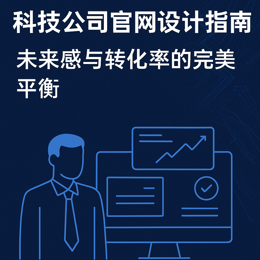 科技公司官网设计指南：未来感与转化率的完美平衡