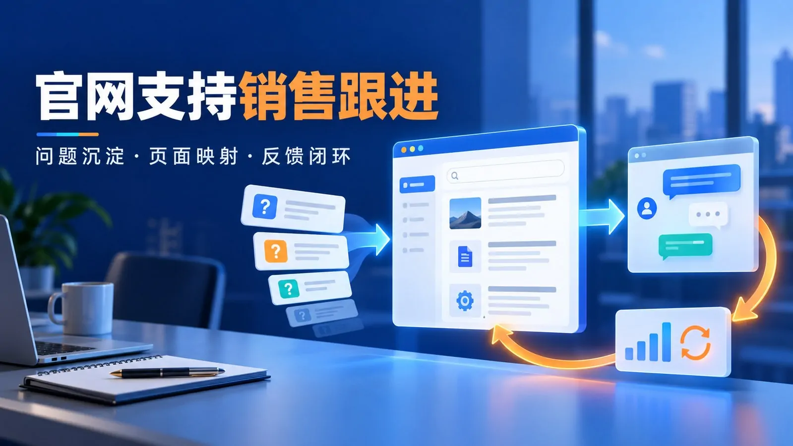 企业官网内容怎样支持销售跟进？从反复解释到可核验链接