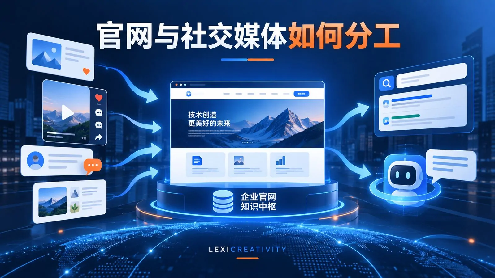 企业官网与社交媒体怎样分工，才能形成可核验的品牌信息？